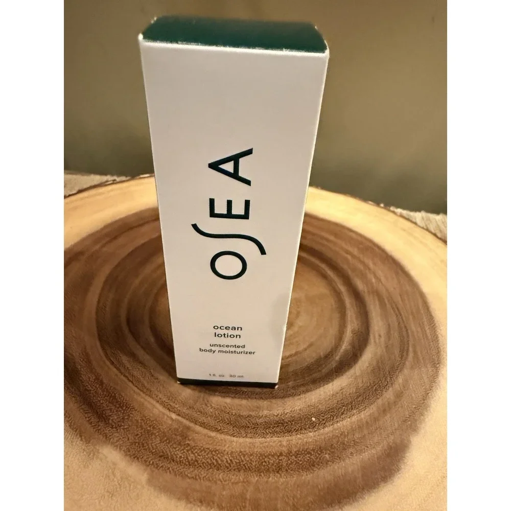 OSEA Ocean Lotion‎ Unscented Body Lotion 1oz Travel Size Glass